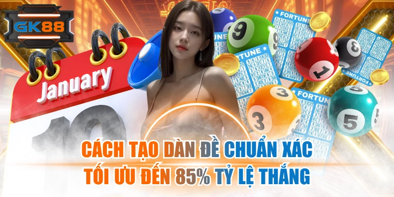 Cách Tạo Dàn Đề Chuẩn Xác, Tối Ưu Đến 85% Tỷ Lệ Thắng